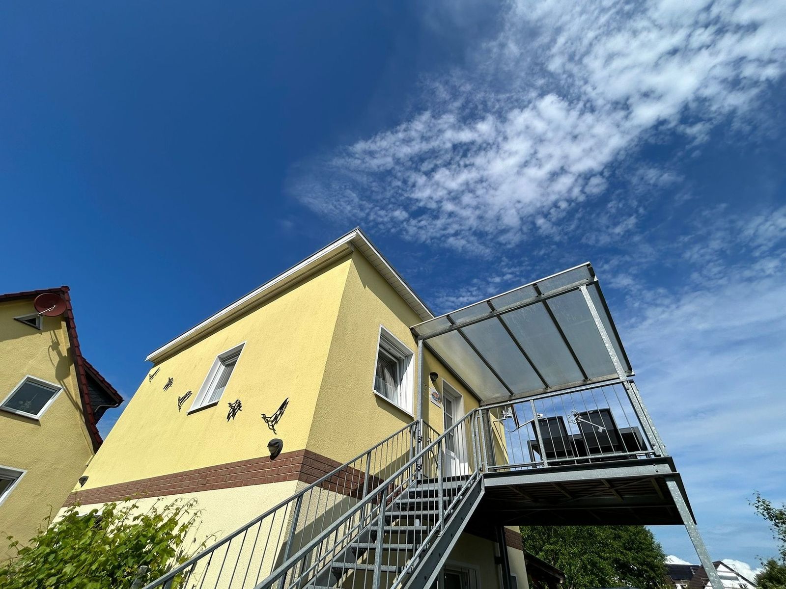 Außenansicht der Ferienwohnung Emma