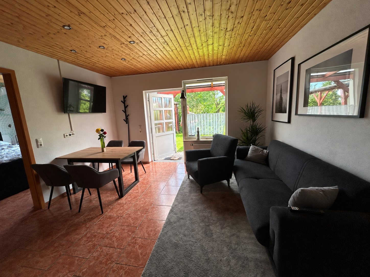 Wohnküche der Ferienwohnung Otto